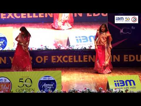 Group Dance Performance at 48th Foundation Day 2026, IIBM–ZHI | Swati & Mohini (BBA, 1st Semester)