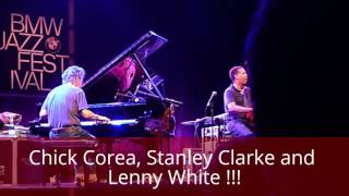 Pianist Chick Corea, bassist Stanley Clarke and drummer Lenny White !!! JAZZ MASTERS !!!