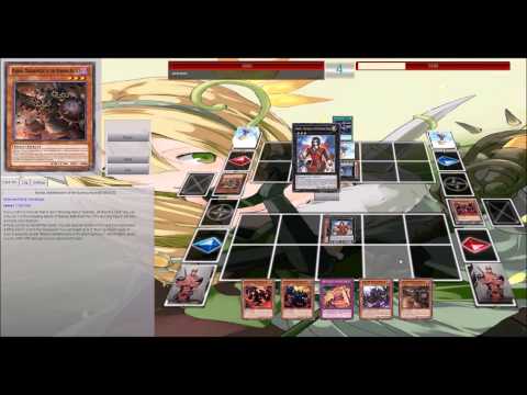 Yugioh Dev Pro Burning Abyss vs Masked Hero deck