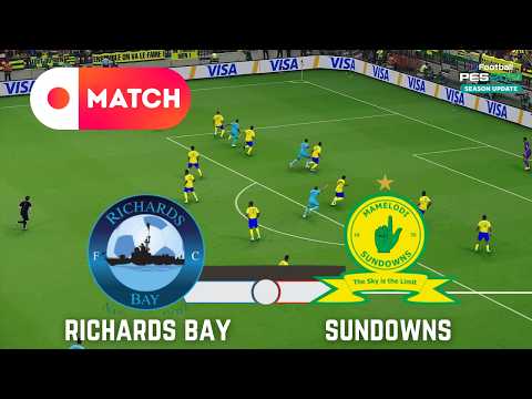 Mamelodi Sundowns vs Richards Bay | Premiership 2026 eFootball PES 21 Gameplay Simulation