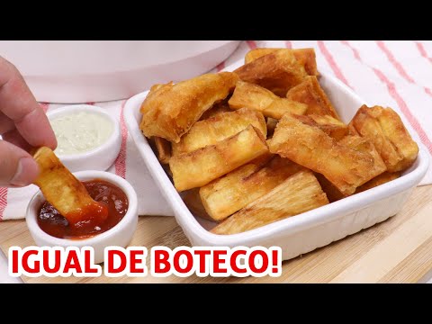 Mandioca Frita Crocante: A Receita Perfeita para Boteco
