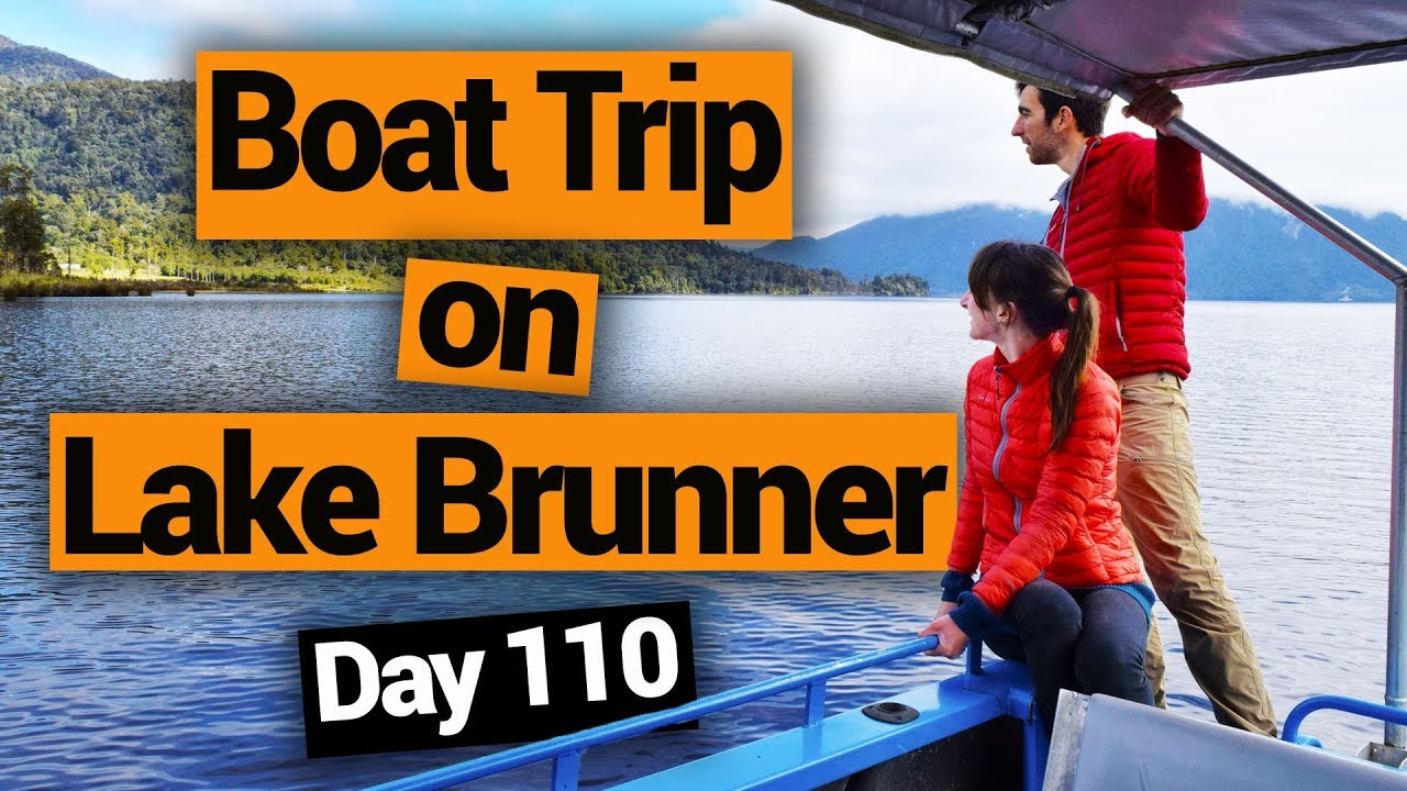 Explore the the dark glacial waters of Lake Brunner on a Boat Trip