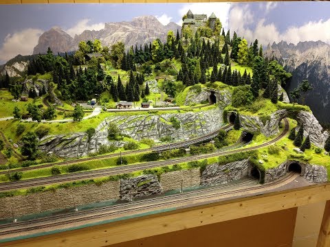 Modelleisenbahn Spur TT - Entstehung einer Großanlage