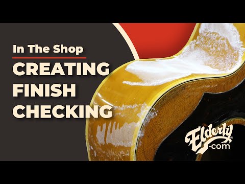 In The Shop: Creating Finish Checking | elderly.com