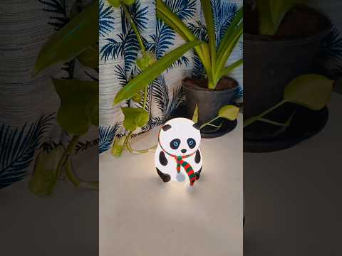 Panda Touch Silicone Lamp