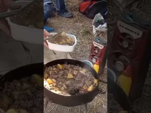 bondiola al disco # #fishing #pesca #aventura #comida # cocina