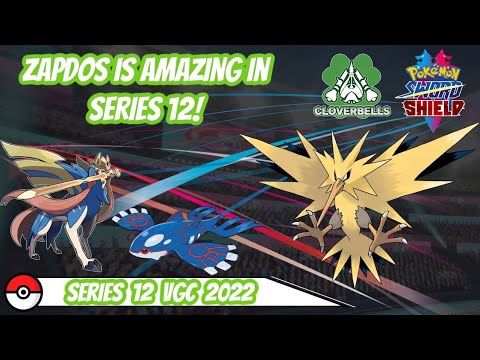 Series 12 Zacian - Kyogre Team! | VGC 2022 | Pokemon Sword & Shield | Ranked Wi-Fi Doubles Ladder