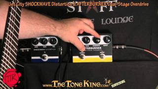 Video thumbnail for Jet City Shockwave & Afterburner Pedals - Distortion & Overdrive Demo / Review Jet City Pedal by The Tone King