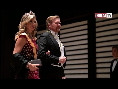 The royal ladies' stunning dresses at the Japan gala | ¡HOLA! TV