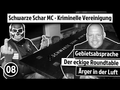 Rocker Milieu | Schwarze Schar MC - Kriminelle Vereinigung | Rocker Gebiete & am Tisch | Teil 8
