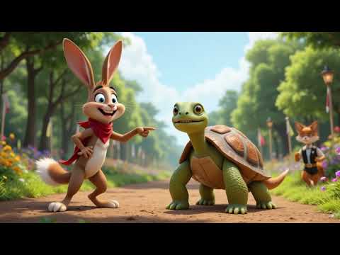 Желката и Зајакот - басна од ЕЗОП