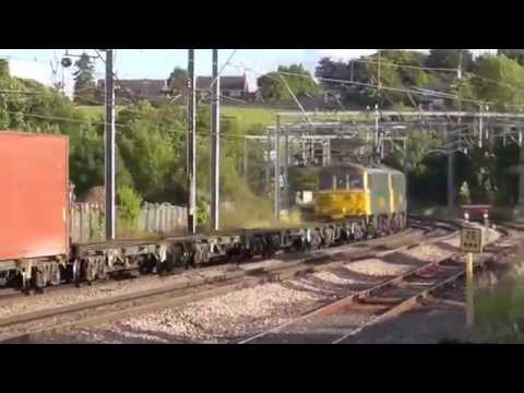 86613/86610 4m74 Coatbridge - Crewe liner, 30th July 2015