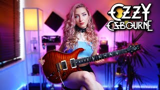 CRAZY TRAIN - Ozzy Osbourne | Guitar Cover by Sophie Burrell