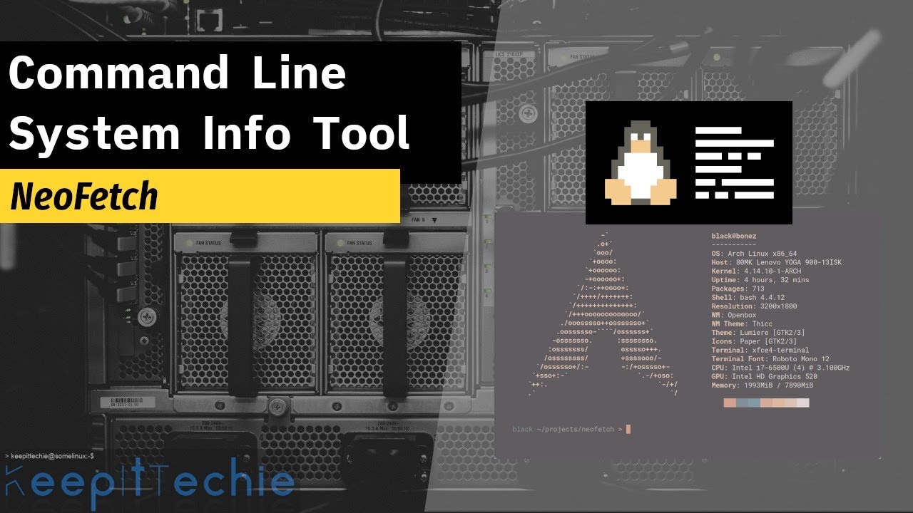 NeoFetch | Command Line System Info Tool for Linux