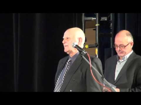 Jiří Kovárník st. na vyhlášení Nejlepší sportovci Pardubicka 2015