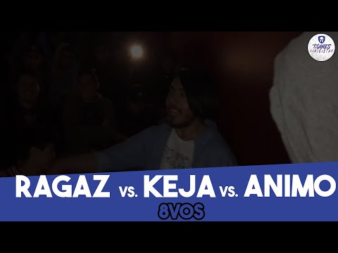 ÁNIMO vs KEJA vs RAGAZ - 8vos de Final - Titanes Liricistas Deluxe