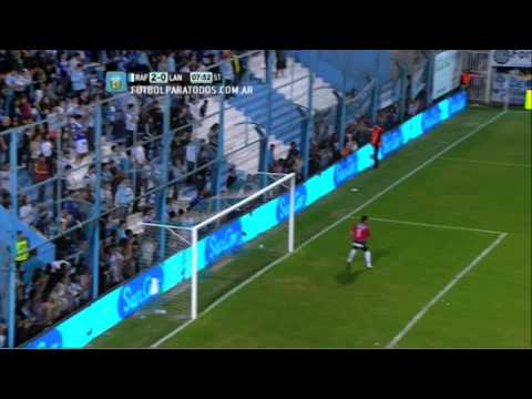 Las chances de Lanús. Rafaela 2 - Lanús 0. Fecha 2. Torneo Primera División 2014. FPT
