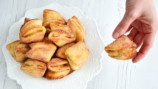 Творожное ПЕЧЕНЬЕ из детства ☆ Ушки/Косынка