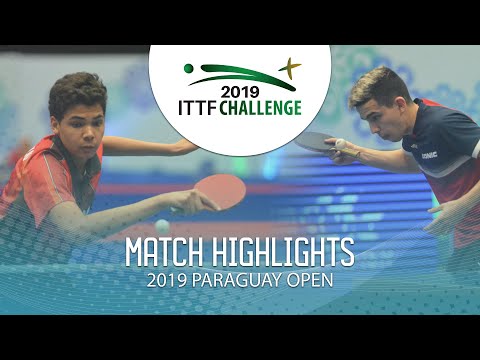 [2019 ITTF Paraguay Open] Horacio Cifuentes vs Angel Naranjo  2019.9.11