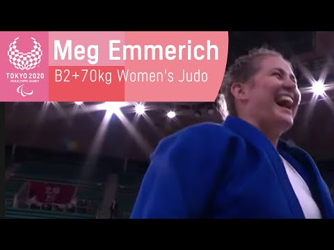 Brazil's Meg Emmerich Wins B2 +70kg Women's Judo Bronze | Tokyo 2020 Paralympic Games