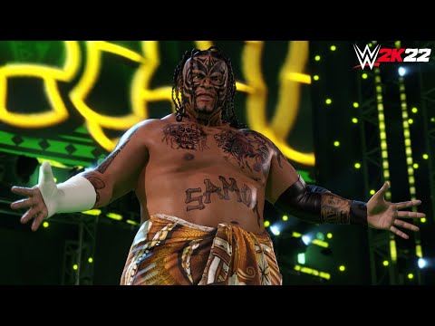 Umaga Entrance | WWE 2K22 - Virtual Voodoo