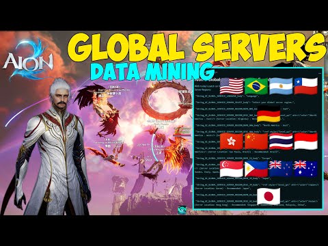 AION 2 Global Release and Servers Location ( Data Mining From Latest Update Files )
