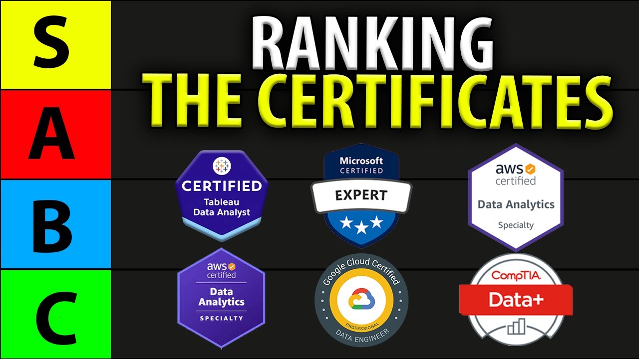 Top 7 BEST Data Analytics Certifications