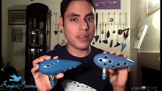 Video thumbnail for Songbird Ocarina OoT Comparison (7 hole and 12 hole) by Songbird Ocarina