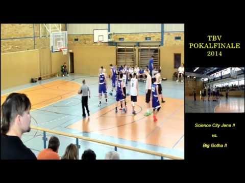 TBV Pokalfinale 2014 Science City Jena 2 vs. Basketball in Gotha 2 (1st half)