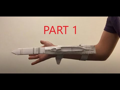 Automatic Paper hidden-blade (No rubber bands) PART 1