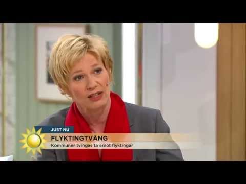 Kommuner tvingas ta emot flyktingar - Nyhetsmorgon (TV4)