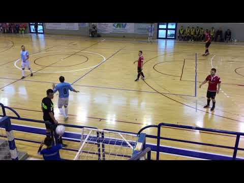 GARA INTEGRALE FUTSAL, PRIMO TEMPO MANFREDONIA - CLN CUS MOLISE 2-2