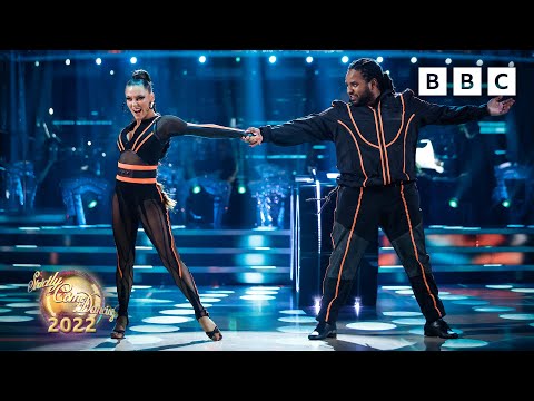 Hamza Yassin & Jowita Przystał Jive to Blinding Lights by The Weeknd ✨ BBC Strictly 2022