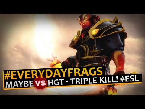 Maybe Ember Spirit vs HYPER GLORY TEAM, TRIPLE KILL! #ESL2014