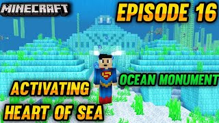 Minecraft Pocket Edition Gameplay | Activating Heart Of Sea | Episode 16 | Tamil | George Gaming |