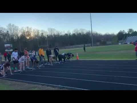 55 METER DASH RELAY!!!!