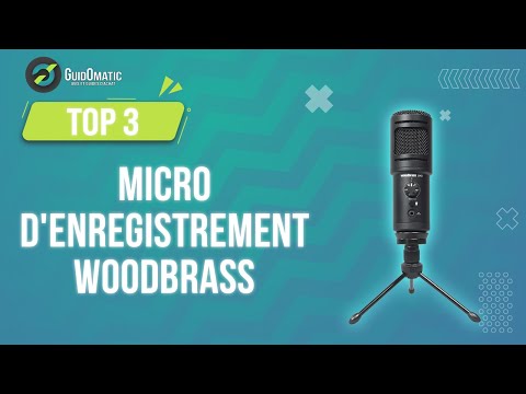 ⭐️ MEILLEUR MICRO D'ENREGISTREMENT WOODBRASS (2022) - Comparatif & Guide d'achat