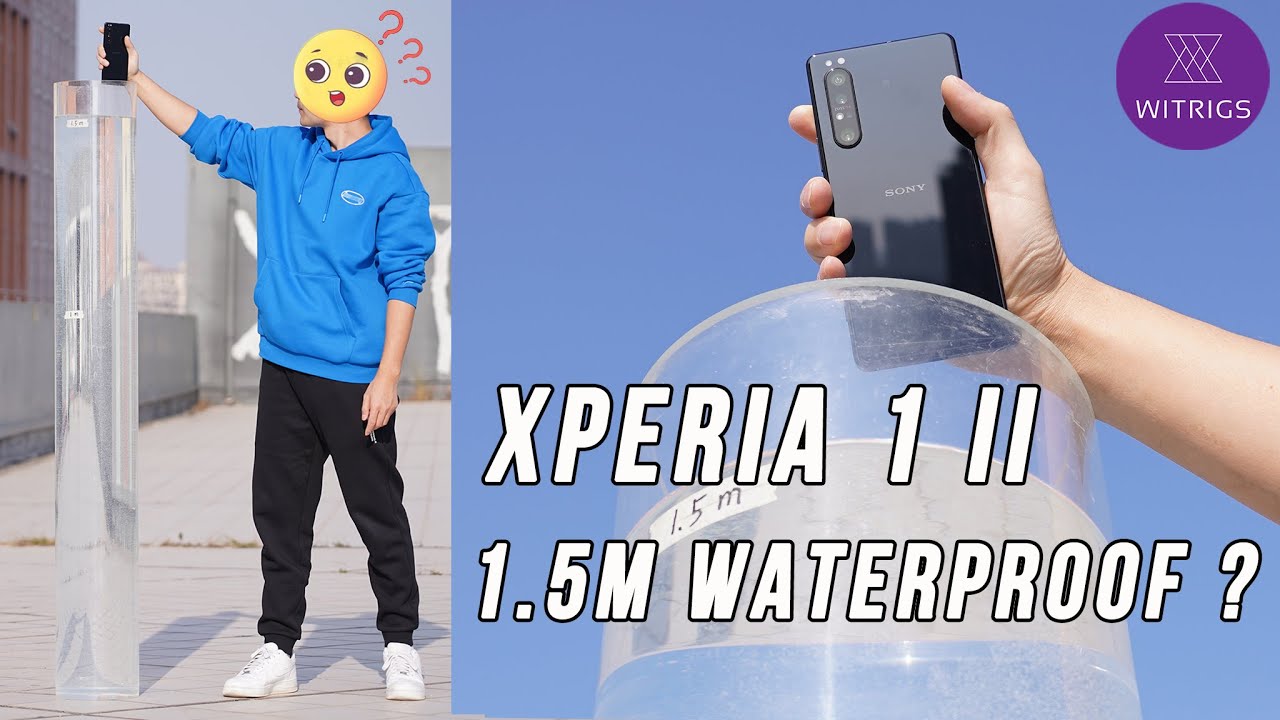 Sony Xperia 1 II Waterproof Test