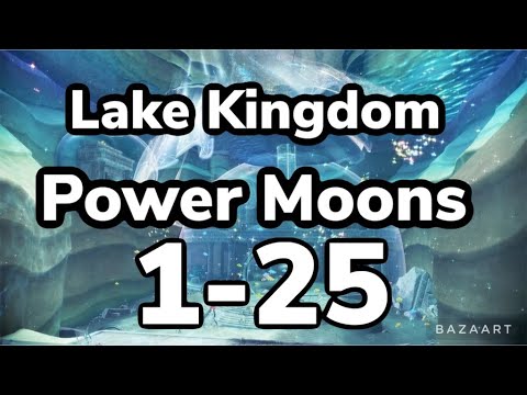 [Super Mario Odyssey] Lake Kingdom Power Moons 1 - 25 Guide
