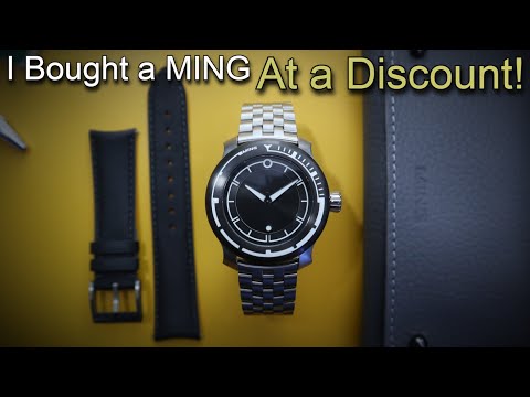 I Bought A MING! - Does it Live Up to My Expectations? Discounted MING H41 18.01 1000m Dive Watch