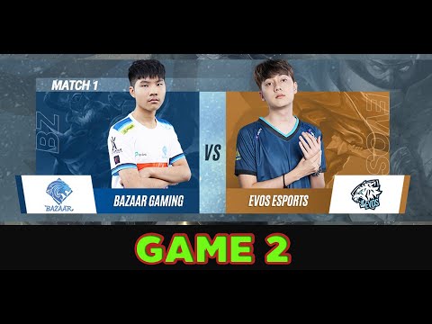BAZAAR vs EVOS | Game 2 | Road to APL 2020