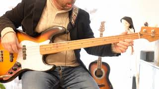 Video thumbnail for Seymour Duncan Apollo J-Bass linear humbucker for jazz bass (sound demo no talking) by Vito Maiorana