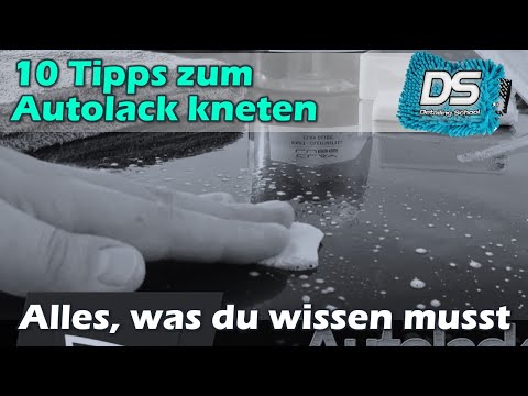 10 Tipps zum Autolack kneten - alles was du über das Kneten wissen musst!