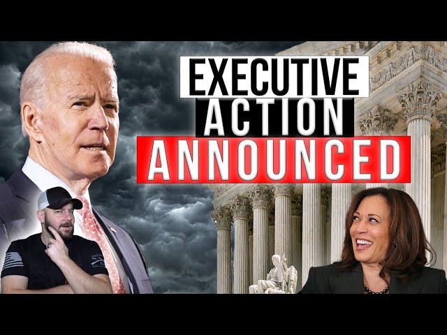 BREAKING: Biden Admin DROPPED new Executive Action on selling guns... Are you a dealer now? Lets see
