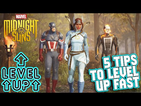 5 Tips to Level Up Fast in Marvel Midnight Suns