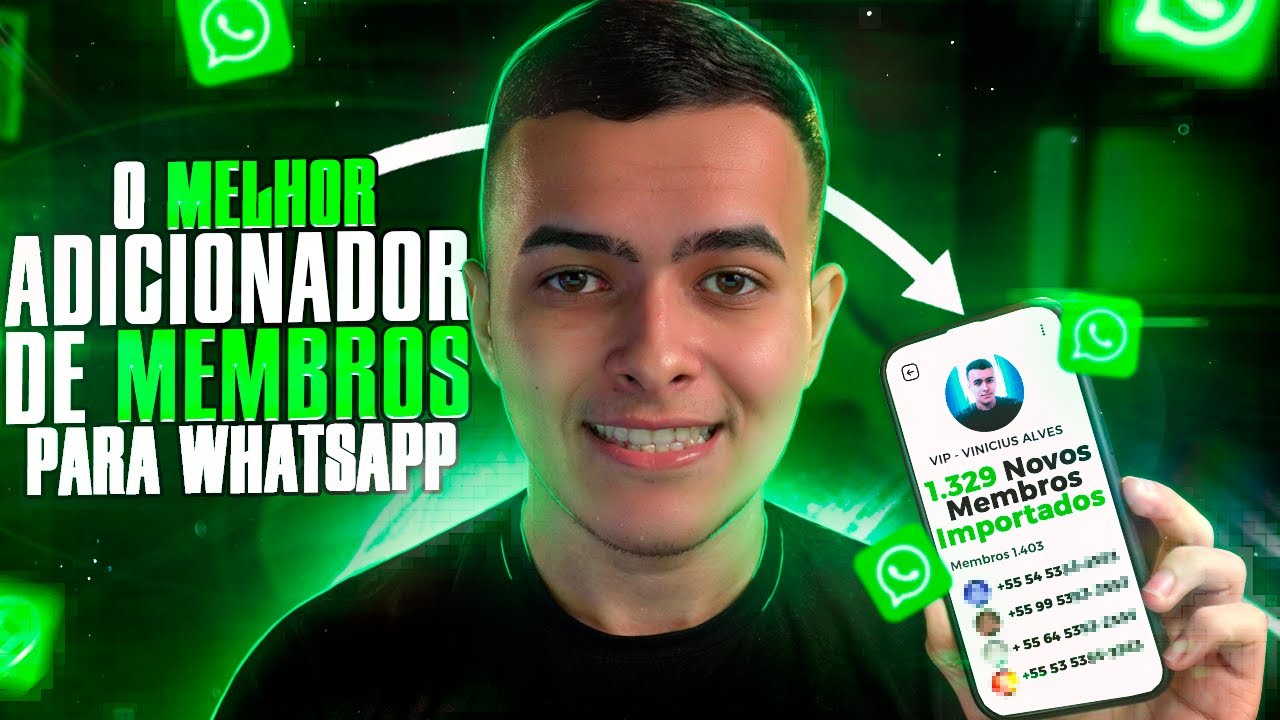 Como Adicionar Membros Em Massa No Grupo Do WhatsApp *Atualizado 2024*