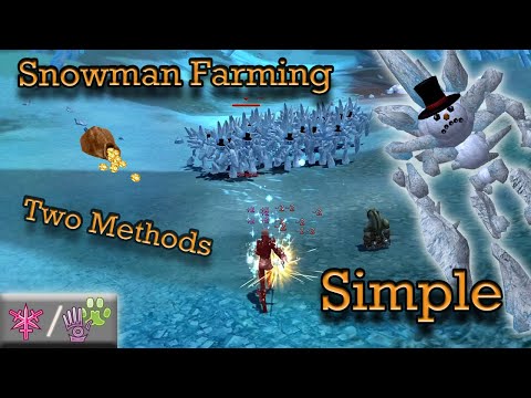 Snowman Farming - Guild Wars Assassin Farm A/Me & A/R, HM