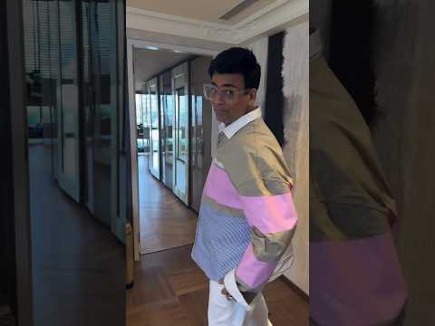 Farah Khan Gives Karan Johar's House Tour and Shows His Wardrobe #shorts