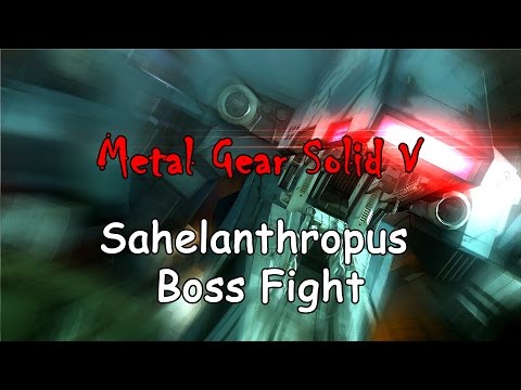 Metal Gear Solid V Sahelanthropus Fight