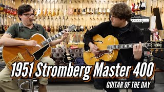 Video thumbnail for 1951 Stromberg Master 400 | Guitar of the Day - Noe Socha by Normans Rare Guitars